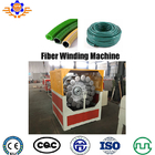 50-300Kg/H Hdpe Garden Hose Pvc Pipe Extrusion Machine Line Three Layers PVC Fiber Reinforced Flexible Spiral