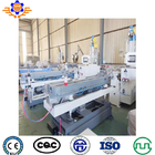 10m/Min Output Twin Screw PVC Pipe Extrusion Machine Double Wall Corrugated Pipe Machine
