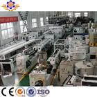 Automatic 50 - 160MM PVC Plastic Pipe Extrusion Line High Speed Conical Twin Screw Extruder
