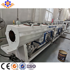 110KW Sanitary Plumbing Plastic HDPE Pipe Production Line With Calibration Cooling Tanks