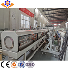 55Kw PVC Pipe Extrusion Line Wasted Water And Sewage Pipe Double Screw Extrusion Machine