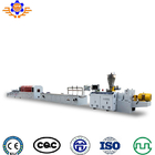 300mm Pvc Profile Extrusion Machine With Conical Double Screw Plastic Extruder