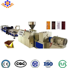 400 To 500KG/H Floor WPC Profile Extrusion Line Plastic Wood Deck Wpc Decking Making Machine
