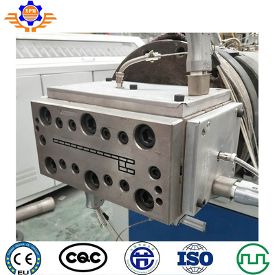 150 To 320Kg/H PVC Profile Extrusion Line Electric Cable Trunking Extruder Machine With Punching