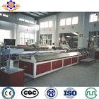 150 To 320Kg/H PVC Profile Extrusion Line Electric Cable Trunking Extruder Machine With Punching
