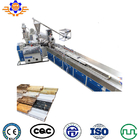 PVC Stone Plastic Profile Extrusion Machinery/Pvc Artifical Marble Sheet Production Line