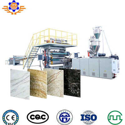 320Kg/HR PVC Artificial Marble Production Line SGS Plastic Profile Pvc Profile Extrusion Machine