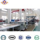 250kg/H ABB Inverter PVC Artificial Marble Production Line Sheet Extrusion Making Machine