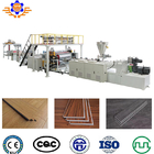 700kg/H Twin Wall Hollow Roofing PVC Floor Extruder Spc Complete Flooring Line Machine