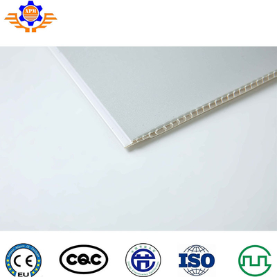 320Kg/H Plastic Trunk PVC Wall Panel Extrusion Line  Plastic Profile Machinery