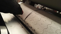 PVC Gilding Tablecloth Lace Making Machine Production Line