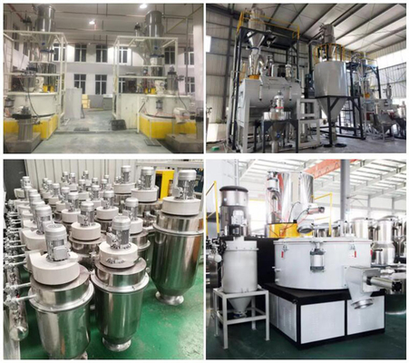 15000Kg/H Granules Pellets Color Mixer Auxiliary Machine Vertical Stainless Steel Stand Mixer