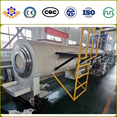 Automated 37Kw Double Screw 20-50MM PVC Pipe Production Line Plastic Pipe Extruder