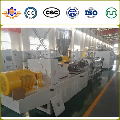 20 - 160MM PVC Tube Making Machine PVC Pipe Extruder Conical Twin Screw Extrusion Machine