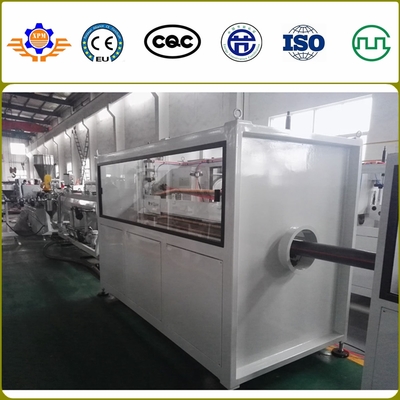 110 - 250MM 250 - 450Kg/H Twin Screw Pvc Pipe Machine Line Plastic Water Pipe Making Machine