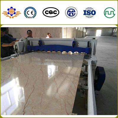 220V 380V PVC Marble Artificial Stone Production Line 400Kg/H 500-550Pcs