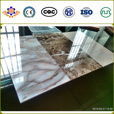 PVC Artificial Marble Production Line Sheet Making Machine 400Kg/H 500-550Pcs