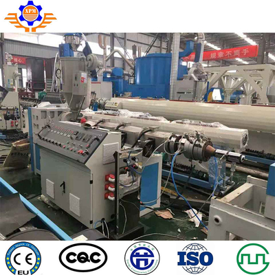 40-60Kg/H PVC UPVC Double Wall Corrugated Pipe Machine With Conical Twin Screw