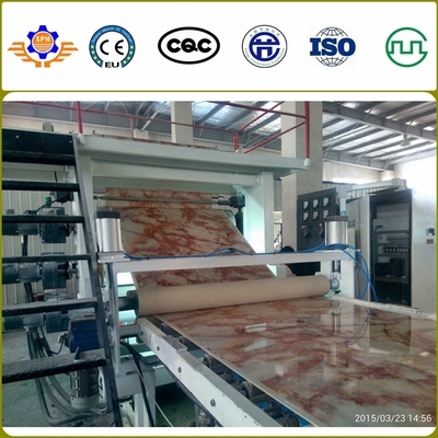 1.22m PVC marble decoration sheet extruder | ABB inverter | Siemens motor