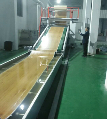 LVT PVC Floor Extrusion line | LVT Flooring Making Machine Production Line | Schneider electric