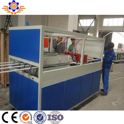 High Capacity Pipe Extrusion Machine , Double Strands PVC Pipe Making Machine