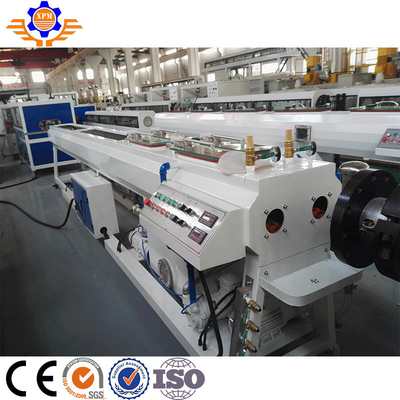 110 To 450MM PVC Pipe Extrusion Line Conical Twin Screw Plastic Pipe Production Line