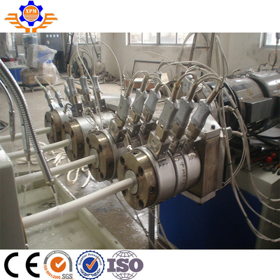 250Kg/H Plastic Pipe Manufacturing Machine 37Kw Pvc Pipe Extrusion Machine Line