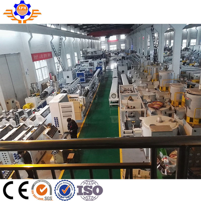 Four Strands PVC Pipe Extrusion Line Electrical Conduit 55 / 37KW Motor Power