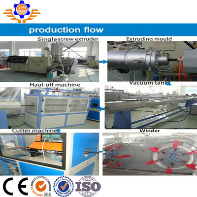 20-63MM XPM-63 Sewers PE Plastic Pipe Making Machine Production Line
