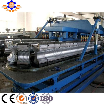 50 - 200mm PE Pipe Extrusion Line For Plastic Single Wall Corrugated Pipe Machine