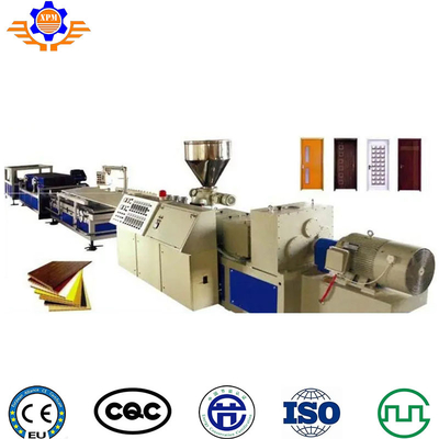 75KW WPC Profile Extrusion Line Pvc Wall Panel Making Machine For Wood Plastic Composite Door