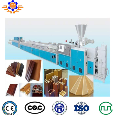 110Kw PE WPC Profile Extrusion Line Making Machine Plastic Wastage Wood Plastic Composite Machine