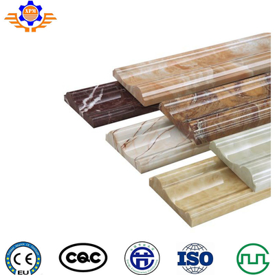 320Kg/HR PVC Artificial Marble Production Line SGS Plastic Profile Pvc Profile Extrusion Machine