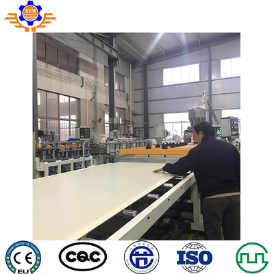132kw 600kg/H  Pvc Ceiling Panel Extrusion Line PVC Floor Plastic Tile Production Line