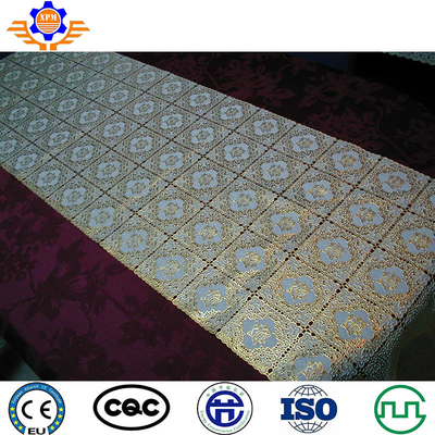 Plastic PVC Tablecloth Fully Automatic Designer Lace Making Machine Production Line ISO9001