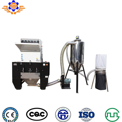PE PP PVC PET Auxiliary Machine 100kg/H Waste Plastic Crusher Machine For Pelleting Line